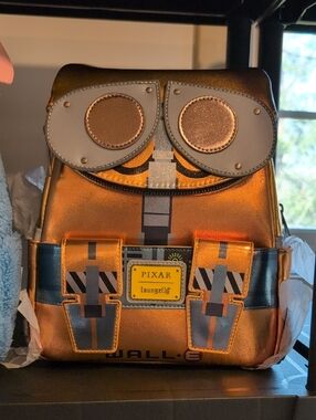 Loungefly Metallic Orange WALL·E Mini Backpack